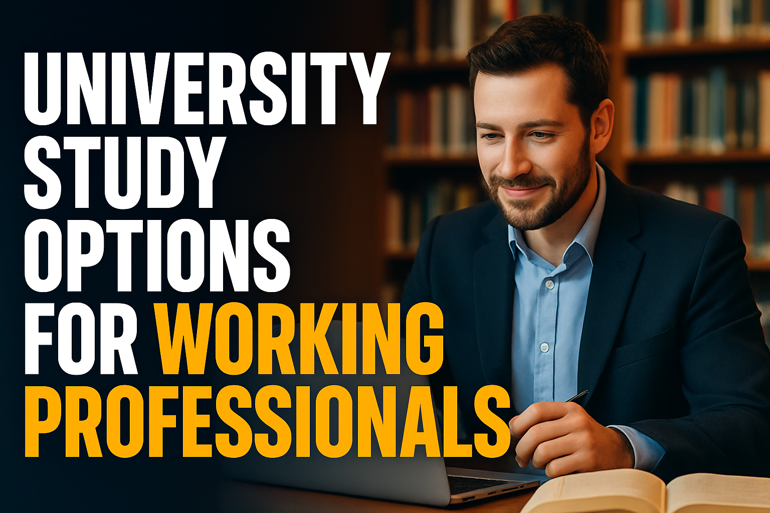 University Study Options for Working Professionals