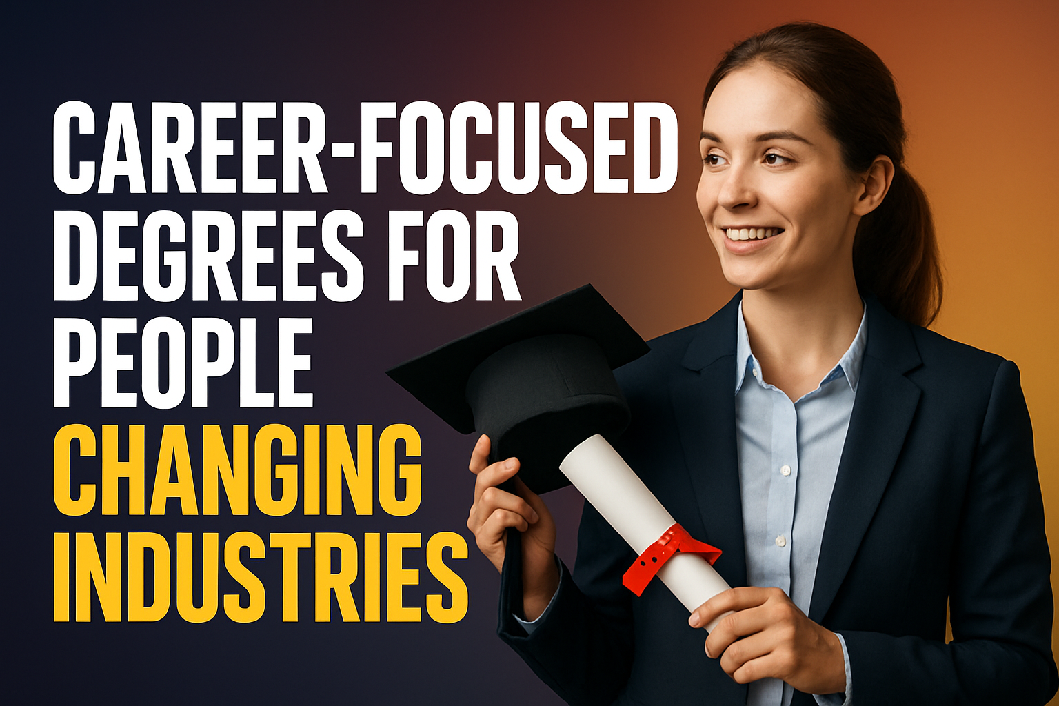 Career-Focused Degrees for People Changing Industries: A Comprehensive Guide