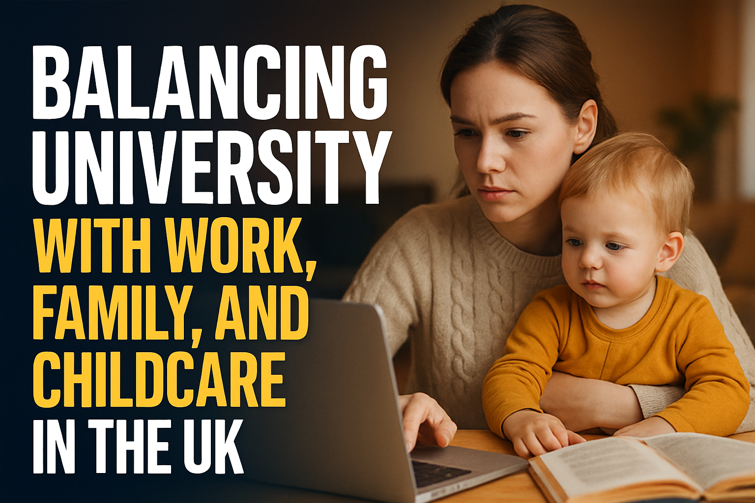 Balancing University with Work, Family, and Childcare in the UK