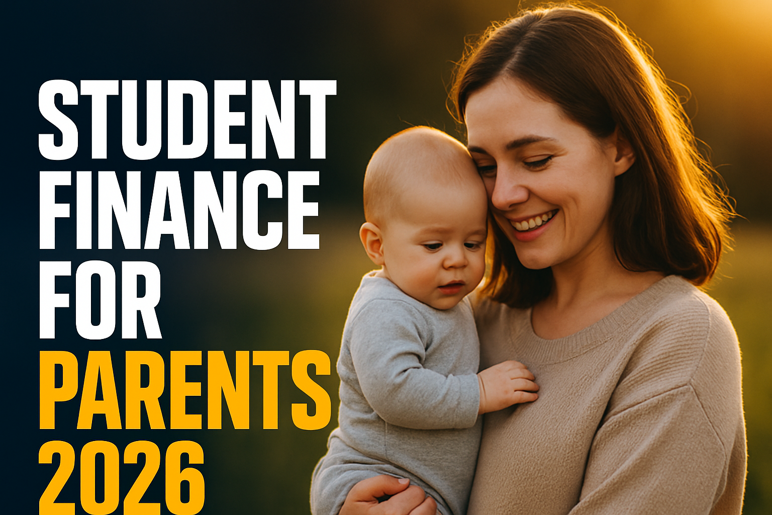 Student Finance for Parents 2026: Understanding Childcare Grant, Parents' Learning Allowance, and Adult Dependants' Grant